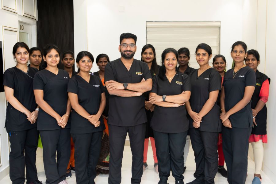 dr dilip dental centre team